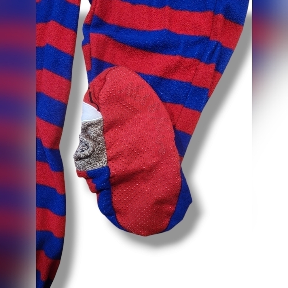 Nick And Nora Sock Monkey Onesie Size Small - Picture 6 of 8